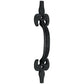 FDL Small 7 in. Black Door Pull Handle