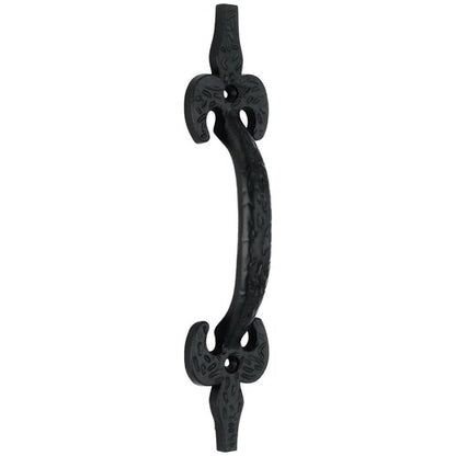 FDL Small 7 in. Black Door Pull Handle