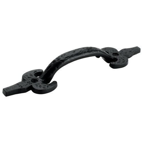 FDL Small 7 in. Black Door Pull Handle