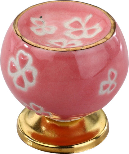 Mascot Hardware Tropical Flower 1-3/5 in. Drawer Cabinet Knob