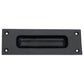 6 in. Black Flush Pull Handle
