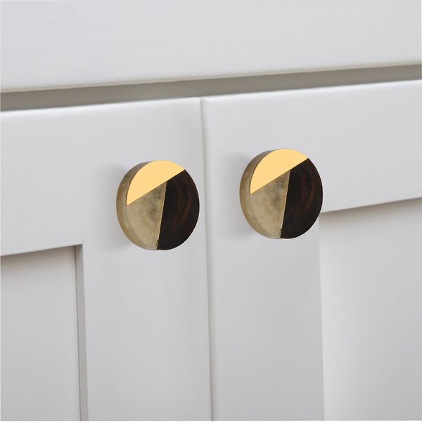 Fusion 1-1/2 in. Cappucino Cabinet Knob