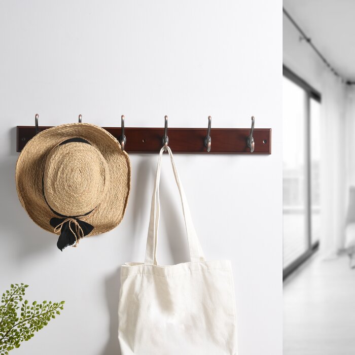 Hambleton 27'' Wide 6 - Hook Wall Mounted Coat Rack