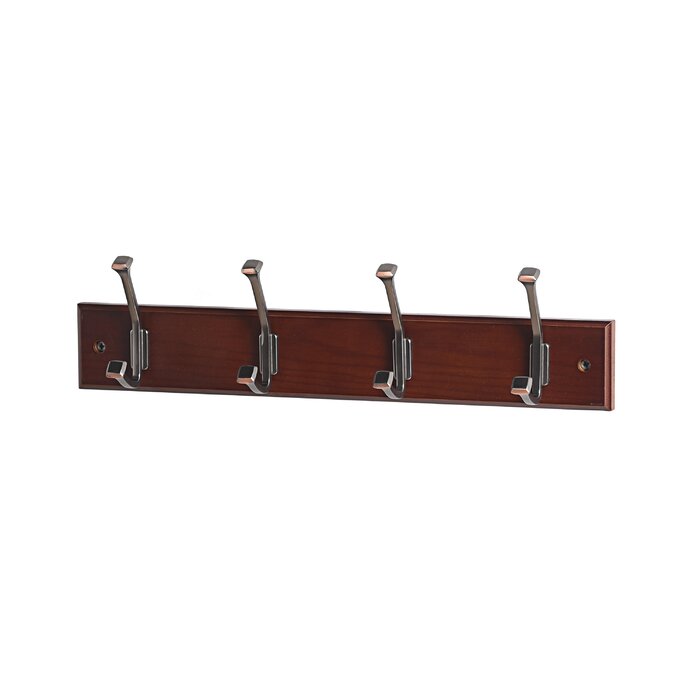 Hammondale 18'' Wide 4 - Hook Wall Mounted Coat Rack