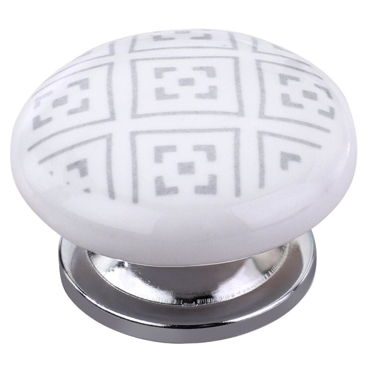 Mascot Hardware Haver Square 1-3/5 in. Grey Flat Drawer Cabinet Knob (Pack of 10)