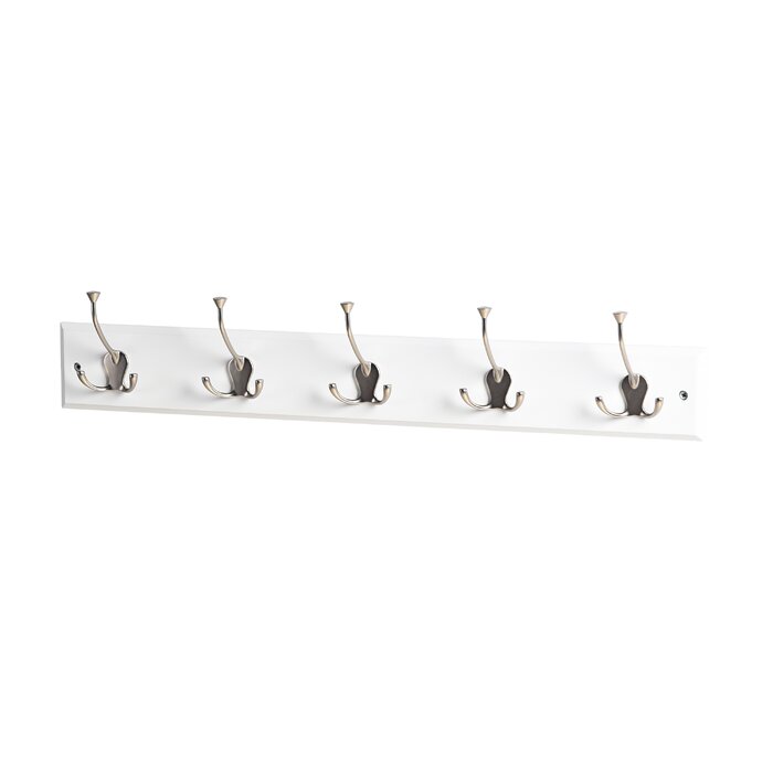 Hegg 27'' Wide 5 - Hook Wall Mounted Coat Rack