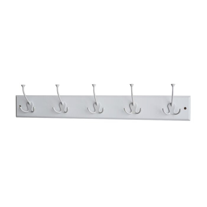 Hegg 27'' Wide 5 - Hook Wall Mounted Coat Rack
