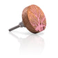 Mascot Hardware Thunder Crack 1-7/10 in. Wooden Round Knob (Pack of 10)