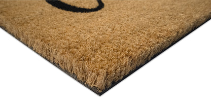 Merry Christmas Natural Coir Doormat 28 in. x 18 in. Indoor and Outdoot Coir Mat