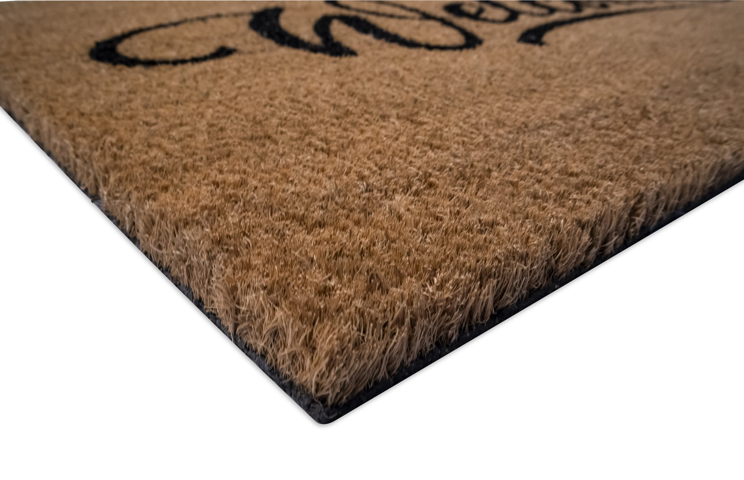 Welcome , Natural Coir Doormat With Non slip 30 x 18 Indoor and Outdoor Coir Mat
