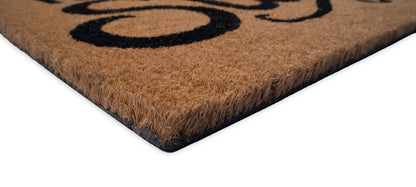Home Sweet Home' Natural Coir – 28'' x 18'' - Heavy Duty Doormat for Outdoor/ Indoor