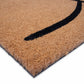 Natural Coir Doormat with Non-Slip Backing - 28 x 18 - Outdoor / Indoor - Natural