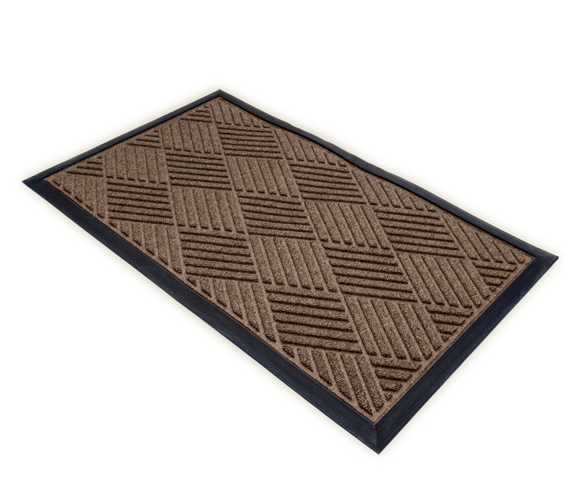 Mascot Hardware Door Mat Rubber Backing Non Slip Door Mats 30inx18in Absorbent Resist Dirt Entryway Washable - Syle 1