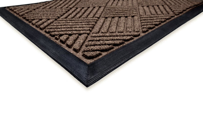Mascot Hardware Doormat- Front Door Mat Non Slip Rubber Indoor & Outdoor 30'' x 18''