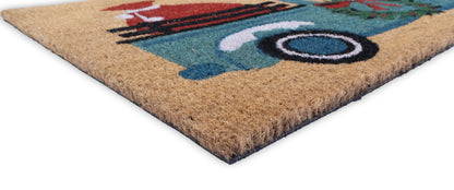 Welcome Calloway Mills 28" x 18" Christmas Fun Doormat Multi Color