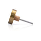 Mascot Hardware Athena 1-3/5 in. Wood Round Drawer Cabinet Knob