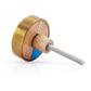 Mascot Hardware Athena 1-3/5 in. Wood Round Drawer Cabinet Knob