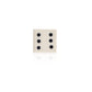 Mascot Hardware Casino 1-3/7 in. Numero 1, 2, 3, 4, 5, 6 Drawer Cabinet Knob