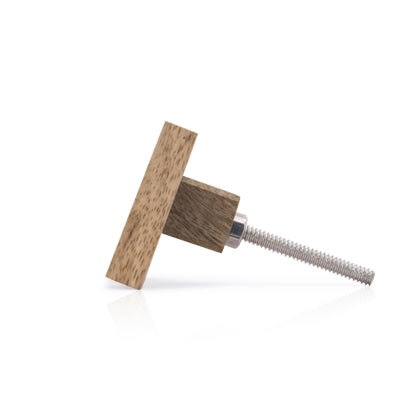 Mascot Hardware Fusion Striped 1-4/7 in. Wood Drawer Cabinet Knob