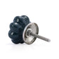 Mascot Hardware Fluted 1-2/3 in. (42mm) Sea Green Drawer Cabinet Knob