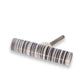 Mascot Hardware Hammer 2-2/5 in. (60mm) White & Black Drawer cabinet Knob