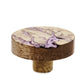 Mascot Hardware Thunder Crack 1-7/10 in. Wooden Round Knob (Pack of 10)