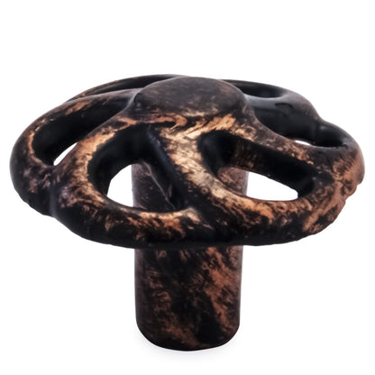 Mascot Hardware 1.37 in. Swirl Patina Drawer Cabinet Knob