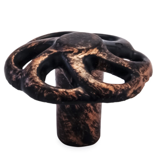 Mascot Hardware 1.37 in. Swirl Patina Drawer Cabinet Knob