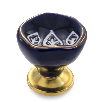 Tropical Leaves 1-2/3 in. Cabinet Knob