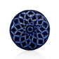 Diagonaled 1-37/50 in. Blue Cabinet Knob (Pack of 10)