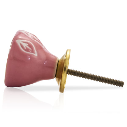 Mascot Hardware Tropical Leaves 1-2/3 in. Drawer Cabinet Knob (Pack of 10)
