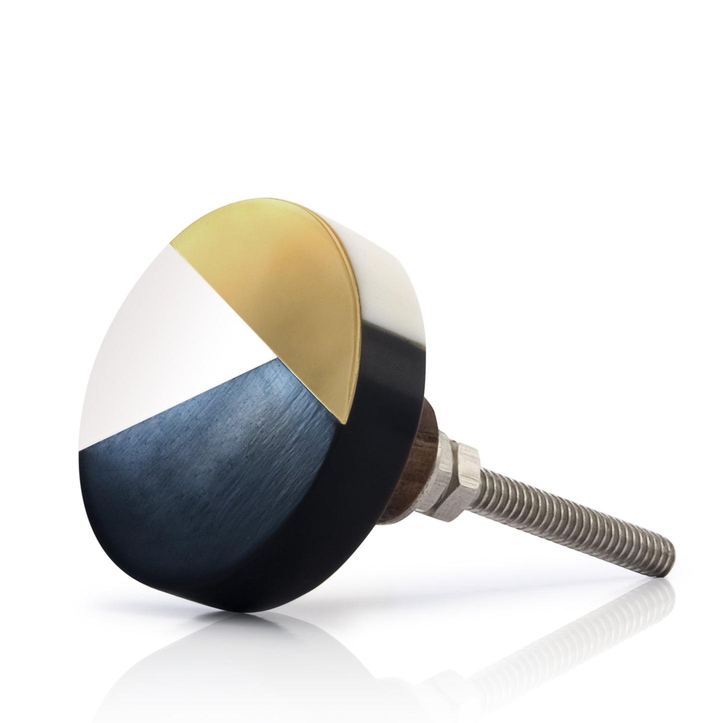 Mascot Hardware Fusion 1-1/2 in. Round Cabinet Knob (Pack of 10)
