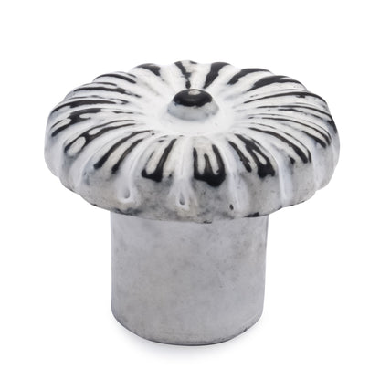 Mascot Hardware Beaded Floral 1-1/4", 30mm, Patina Drawer Cabinet Knob