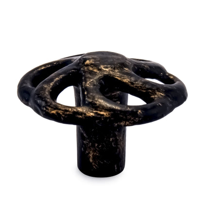 Mascot Hardware 1.37 in. Swirl Patina Drawer Cabinet Knob