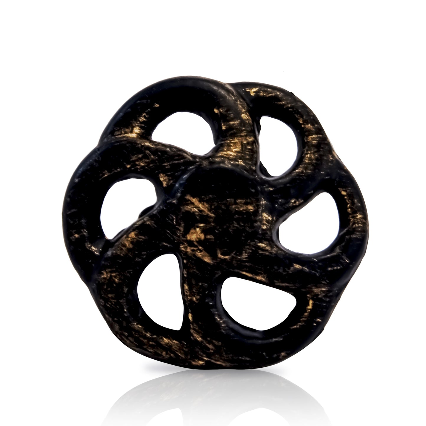 Mascot Hardware 1.37 in. Swirl Patina Drawer Cabinet Knob