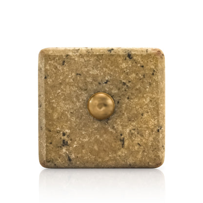 Mascot Hardware 1-1/2 in. Square Marble Drawer Cabinet Knob