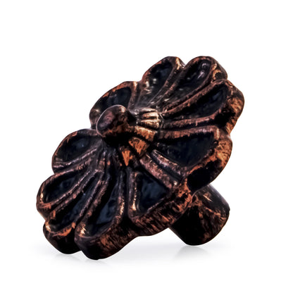 Mascot Hardware Cosmo Flower 1-5/6 in. Patina Drawer Cabinet Knob
