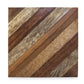Mascot Hardware Checkered Diagonal  Wooden Coasters Set of 4