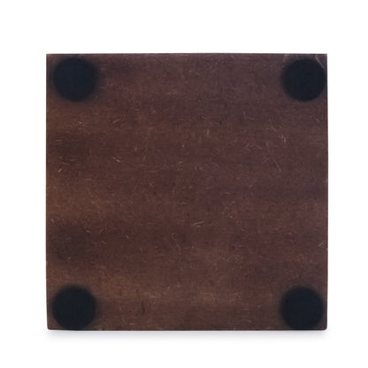 Mascot Hardware Checkered Diagonal  Wooden Coasters Set of 4