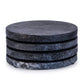 Mascot Hardware Wooden 4 pieces Round Coaster Set