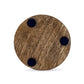 Mascot Hardware Ringed Wooden Coaster Set of 4
