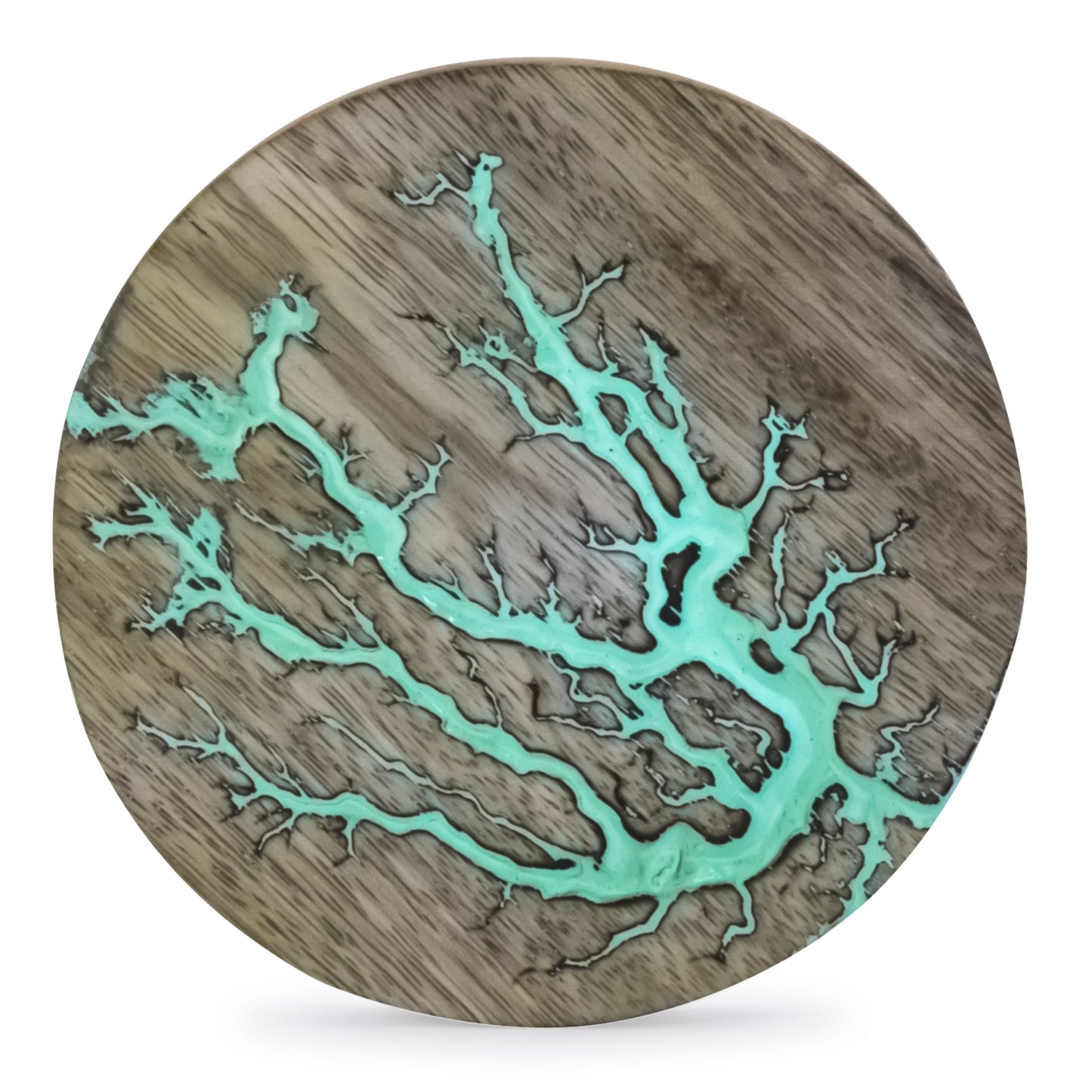 Mascot Hardware Thunder Crack Wooden Coaster (Set of 4)