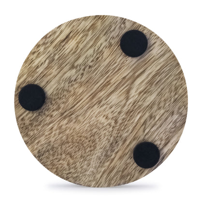 Mascot Hardware Thunder Crack Wooden Coaster (Set of 4)