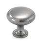 Round Metal 1 in. Cabinet Knob (10-Pack)