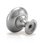 Round Metal 1 in. Cabinet Knob (10-Pack)
