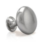 Round Metal 1 in. Cabinet Knob (10-Pack)