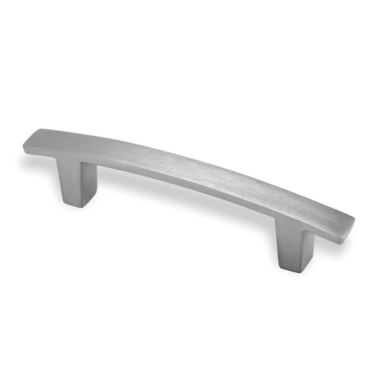 Contemporary Arch 3 in. (76mm) Satin Nickel Drawer Pull (10-Pack)