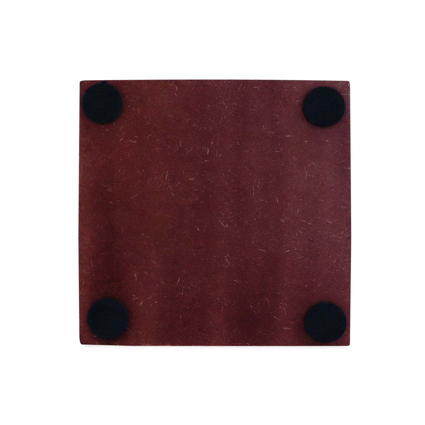 Mascot Hardware Beautiful Square Diagonal Wood Coaster (Set of 4)