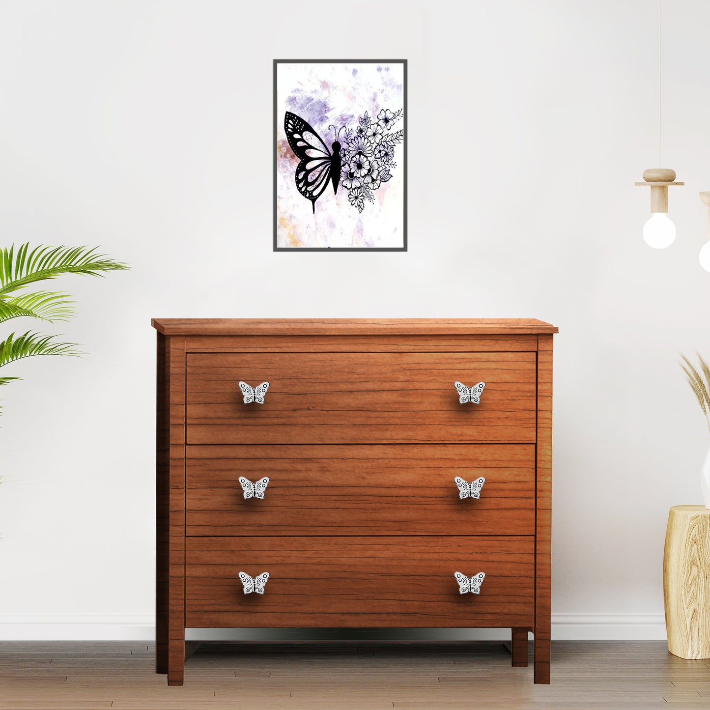 Mascot Hardware Butterfly 2-7/25 in. Patina Drawer Cabinet Knob