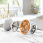 Mascot Hardware Jessamine 1-1/2 in. Orange Cupped Drawer Cabinet Knob